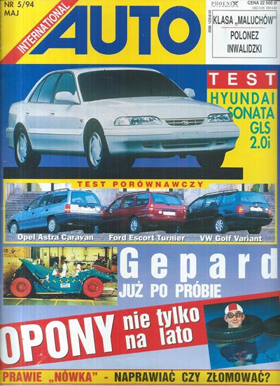 Auto International numer 5/1994 okładka